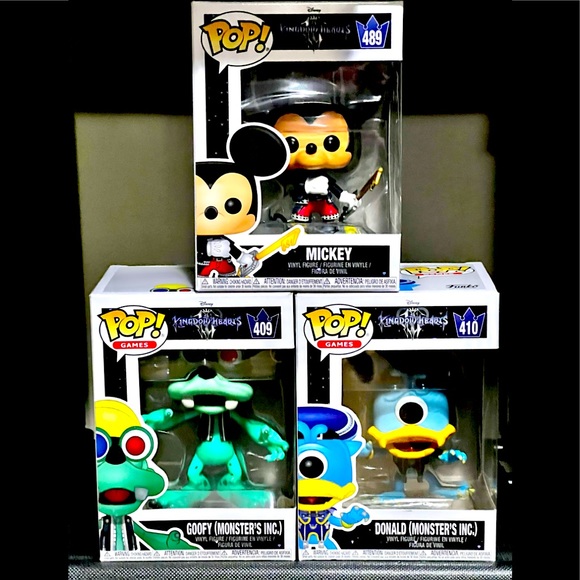 Funko Pop! Kingdom Hearts Bundle - Picture 1 of 4